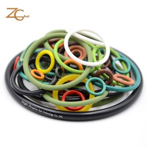 Shlangi kauchuk nitrilli o'rashni moslashtiring Nbr Fkm Ptfe O Ring 30-90 Shorning qattiqligi Kauchuk qistirmalari O-ring